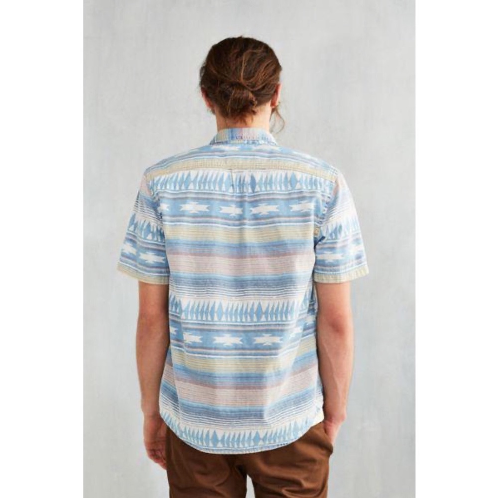 CPO Provisions Tribal Short Sleeve Button Down - Picture 3 of 6